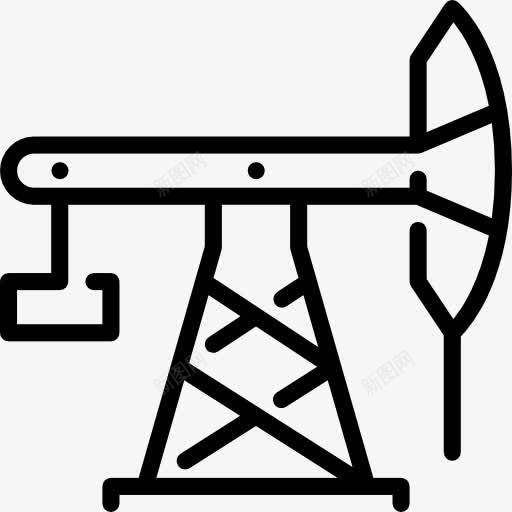 pumpjack图标png_新图网 https://ixintu.com pumpjack 工业 建筑 提取 泵杰克 石油