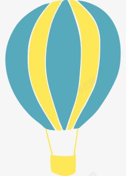 热气球装饰画手绘热气球高清图片