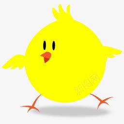 可爱的小鸡小黄鸡图标png_新图网 https://ixintu.com Q版小黄鸡 可爱 图标 小鸡 黄鸡