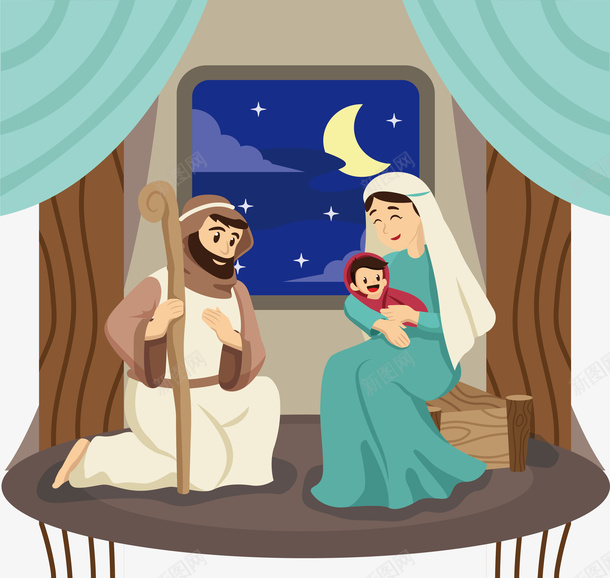 宗教节日耶稣诞生矢量图ai免抠素材_新图网 https://ixintu.com 上帝耶稣耶和华 圣诞节 宗教节日 矢量png 矢量图 耶稣 耶稣诞生 耶稣降临