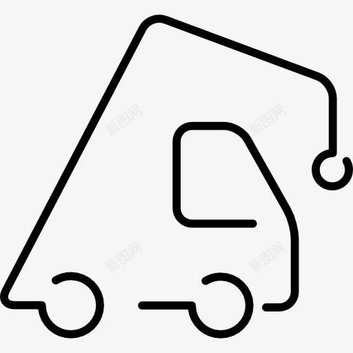 物流汽车起重机超薄轮廓图标png_新图网 https://ixintu.com 卡车 工具 概述 汽车 起重机 超薄 轮廓 运输