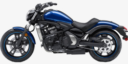 一辆摩托车一辆蓝色摩托车矢量图高清图片