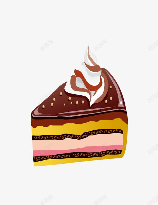 巧克力小蛋糕png免抠素材_新图网 https://ixintu.com 奶油 巧克力蛋糕 蛋糕