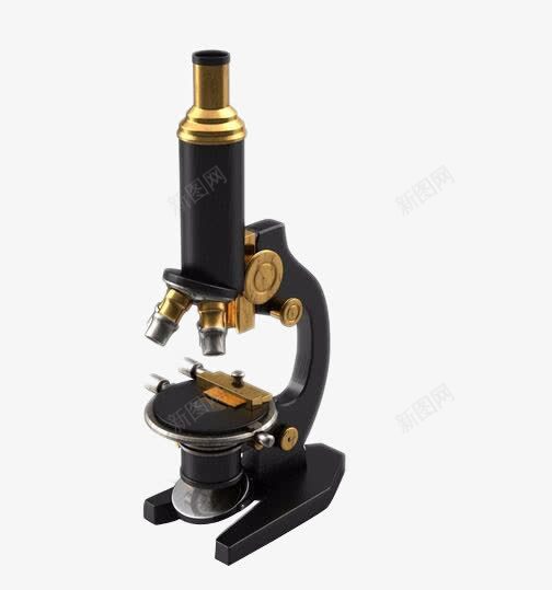 黑色显微镜png免抠素材_新图网 https://ixintu.com 医学显微镜 医用工具 显微镜 科技