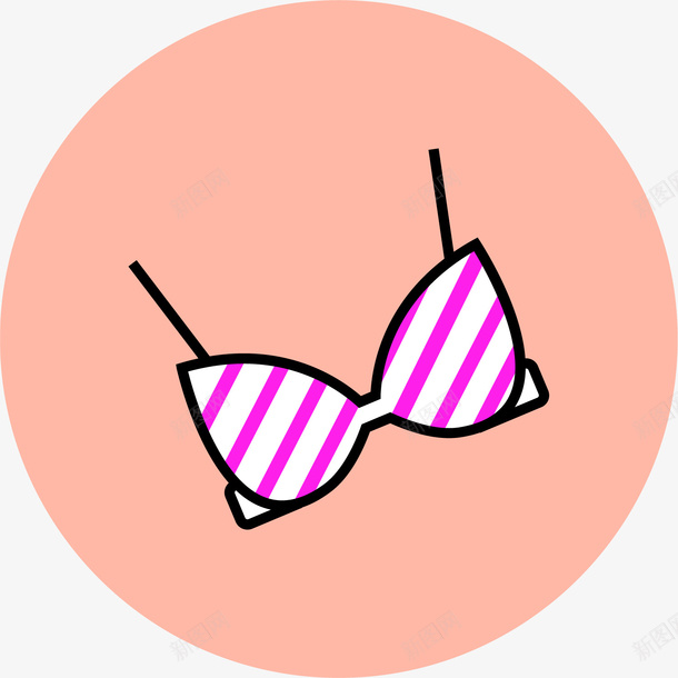内衣inco图标png_新图网 https://ixintu.com inco 内衣 图标 女性
