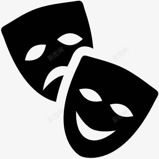 剧院面具Windows8icons图标png_新图网 https://ixintu.com masks theatre 剧院 面具
