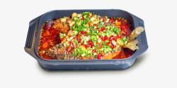麻辣烤鱼中国风美食图案素材
