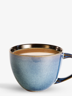 蓝色咖啡杯咖啡素材