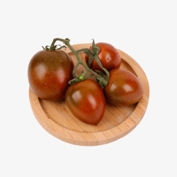 木盘里的水果小番茄1素材
