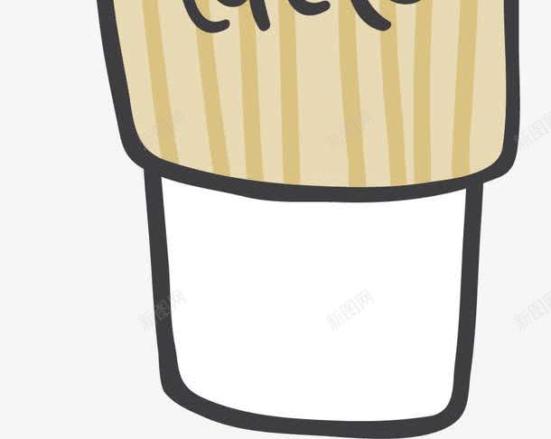 纸杯咖啡png免抠素材_新图网 https://ixintu.com 创意 可爱 咖啡 彩色 手绘的 漫画 矢量的 纸杯