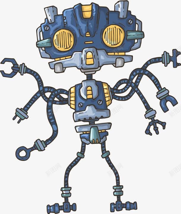 DJ音乐机器人png免抠素材_新图网 https://ixintu.com DJ音乐 卡通机器人 机器人 矢量机器人 音乐
