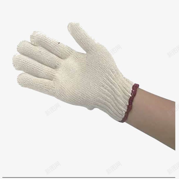 带在手上的白色线手套png免抠素材_新图网 https://ixintu.com 工人 手上 淘宝 白色 线手套