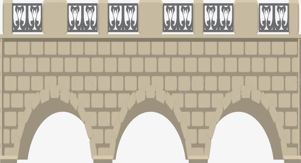 桥的矢量图eps免抠素材_新图网 https://ixintu.com 大桥 建筑 手绘 通行 矢量图