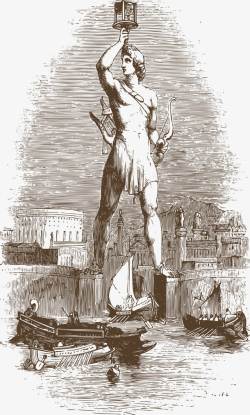 古希腊雕像古希腊古老雕像高清图片