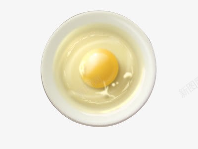 鸡蛋png免抠素材_新图网 https://ixintu.com 生鸡蛋 碗 美食 蛋清 蛋黄
