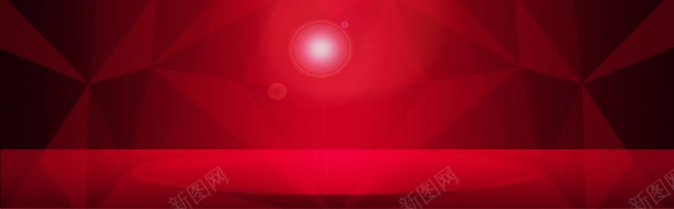 时尚红色不规则几何图jpg设计背景_新图网 https://ixintu.com 不规则 几何 时尚 红色