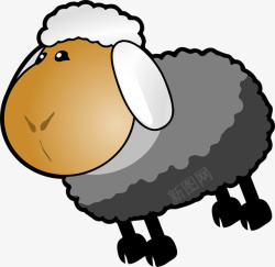棉羊羊高清图片