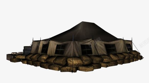 战争时期的帐篷png免抠素材_新图网 https://ixintu.com 战争 沙包 游戏 生存 素材