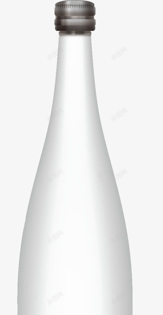 手绘一个透明的玻璃瓶png免抠素材_新图网 https://ixintu.com 手绘 玻璃瓶