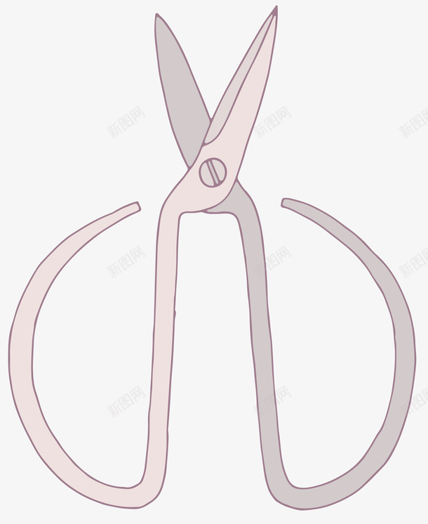 手绘裁剪工具剪刀图标png_新图网 https://ixintu.com 剪刀 剪开 剪开图标 剪纸 手绘剪刀 裁切图标 裁剪工具
