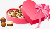 创意合成红色的情人节礼物巧克力png免抠素材_新图网 https://ixintu.com 创意 合成 巧克力 情人 礼物 红色
