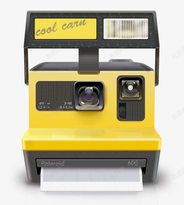 复古照相机片图标psd_新图网 https://ixintu.com 创意图标 卡通相机 图标 照相机