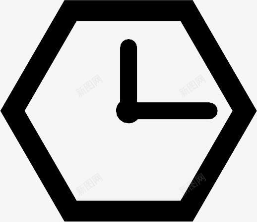 六角时钟ClockTimeicons图标png_新图网 https://ixintu.com clock hexagon 六角 时钟