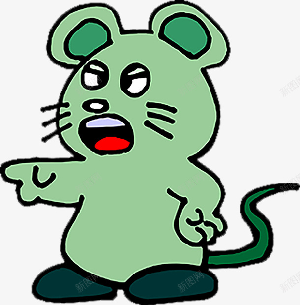 老鼠卡通插画png免抠素材_新图网 https://ixintu.com 卡通 插画 素材 老鼠