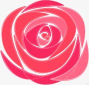 手绘粉色花朵玫瑰png免抠素材_新图网 https://ixintu.com 玫瑰 粉色 花朵