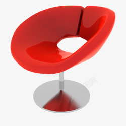 红色波浪塑料凳子红色大塑料凳子高清图片