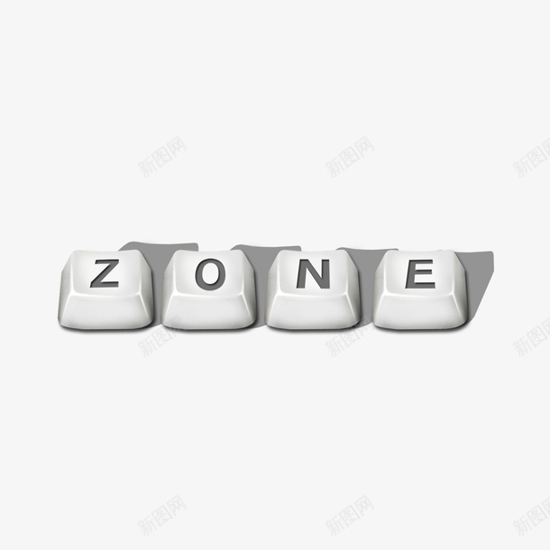 zone键盘字母psd免抠素材_新图网 https://ixintu.com zone 字母 科技 键盘