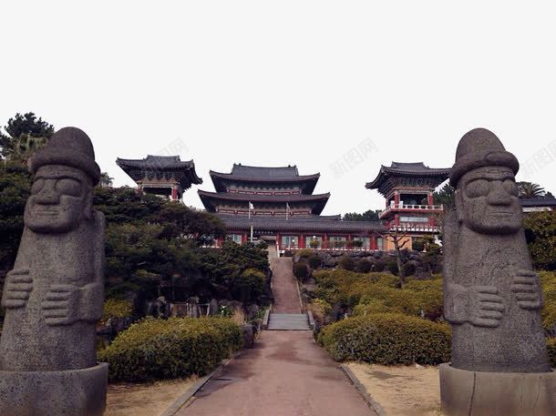 唯美药泉寺png免抠素材_新图网 https://ixintu.com 唯美药泉寺 旅游景区 济州岛 济州岛药泉寺 著名景点