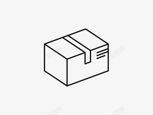 箱交货存储isometrica概述图标图标