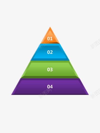 四色立体金字塔ppt分点图标png_新图网 https://ixintu.com ppt 立体 立体图标 金字塔 金字塔图标