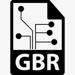 GBR文件格式GBR格式文件扩展图标高清图片