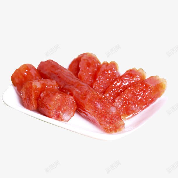 切开的香肠png免抠素材_新图网 https://ixintu.com 产品实物 红色 肉 腊肠 食物