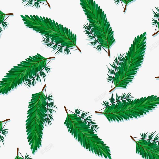 卡通绿色叶子植物png免抠素材_新图网 https://ixintu.com 卡通植物 叶子 树叶 绿色叶子 背景装饰