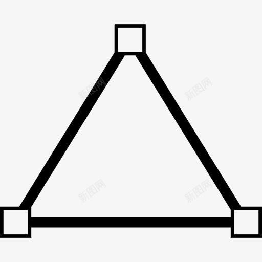 三角标图标png_新图网 https://ixintu.com 三角 三角形 三角形的几何外形 向量 形状 符号