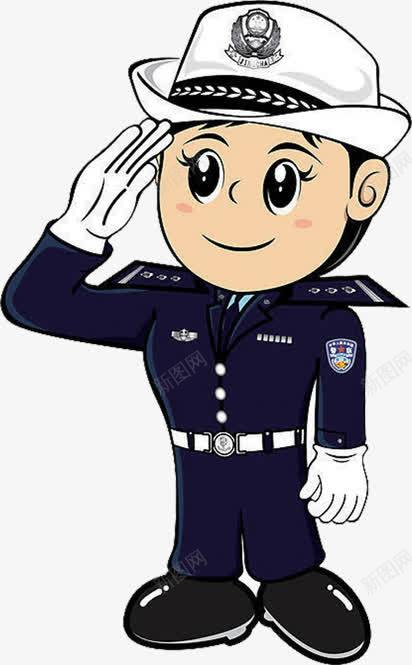 卡通可爱警官美女png免抠素材_新图网 https://ixintu.com 卡通 可爱 美女 警官