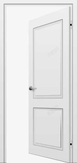 开着的门白色的门高清图片