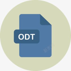 ODT文件ODT图标高清图片