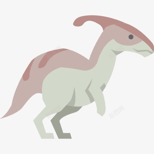 Parasaurolophus图标png_新图网 https://ixintu.com 副栉龙 动物 恐龙 野生动植物灭绝 食草动物