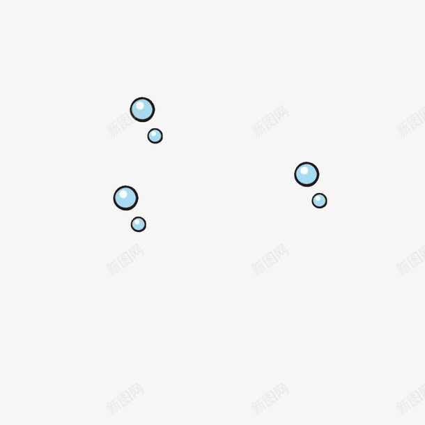 气泡png免抠素材_新图网 https://ixintu.com 气泡 装饰 鱼泡泡