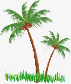 椰子树元素素材