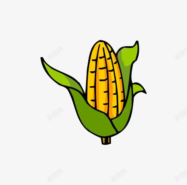 卡通蔬菜玉米png免抠素材_新图网 https://ixintu.com 爆米花 玉米 粗粮 蔬菜