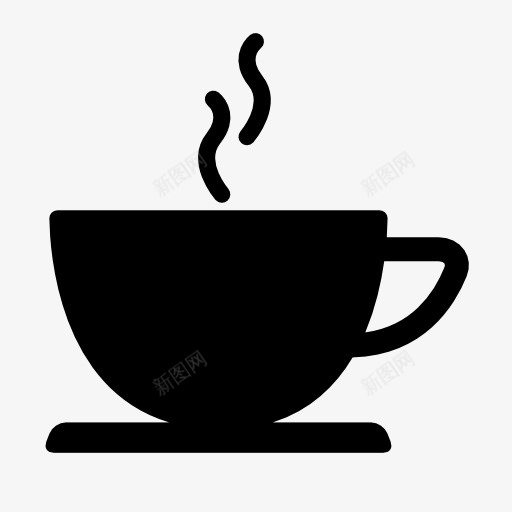 热咖啡图标png_新图网 https://ixintu.com 咖啡