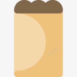 墨西哥玉米饼Burrito图标高清图片