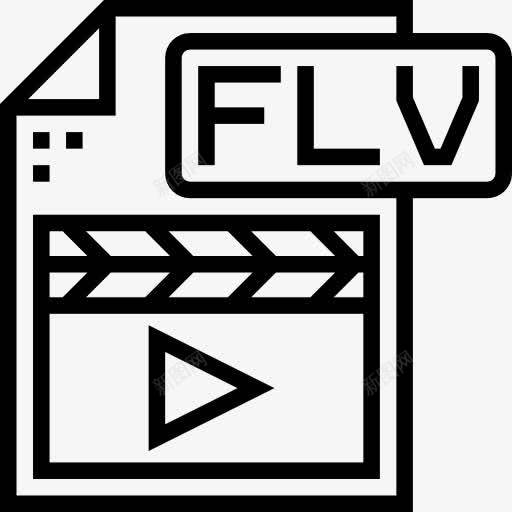 图标png_新图网 https://ixintu.com FLV文件 FLV格式 延伸 文件 文件和文件夹 档案