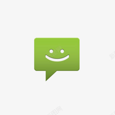 茶绿色的短信图标图标