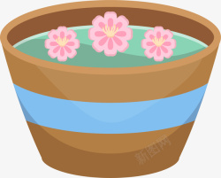水缸淘宝素材卡通水缸水缸高清图片